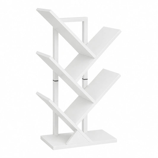 bibliotheque-arbre-4-niveaux-pour-bureau-rangement-livres-et-cd-stable-blanc-irzwop3332eq