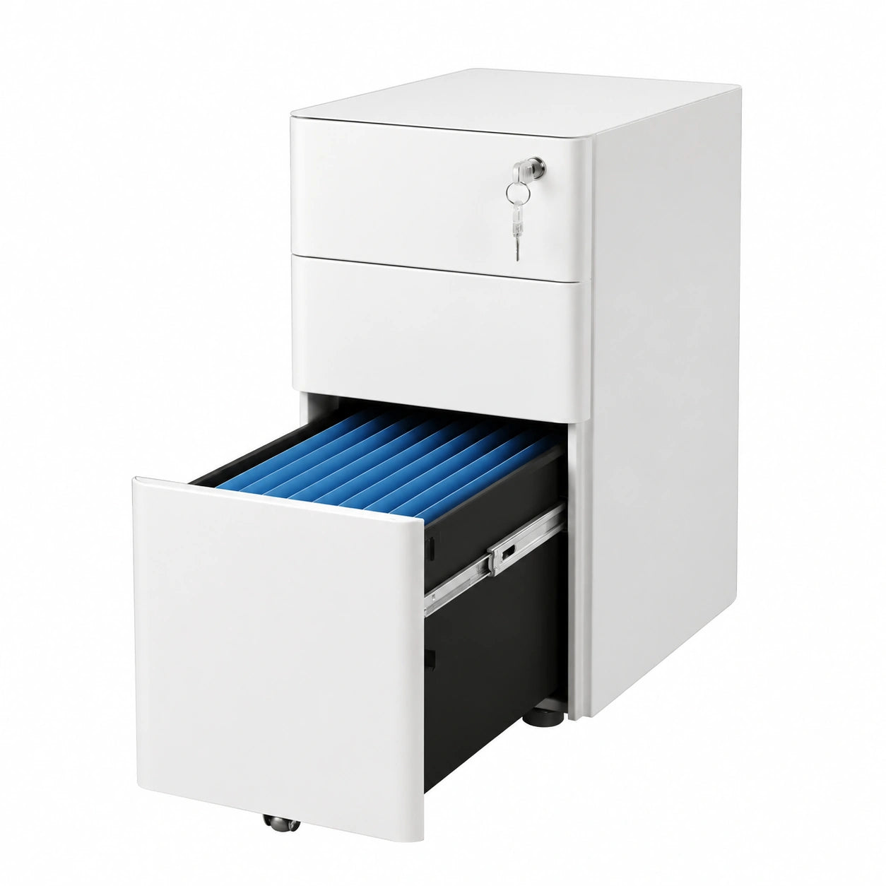 caisson-de-rangement-avec-roulettes-et-support-imprimante-gwcsfm3301rm