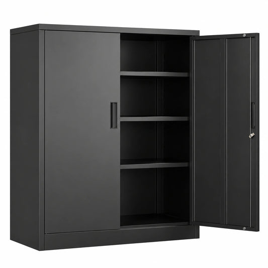 armoire-metallique-a-2-niveaux-avec-portes-verrouillables-pour-bureau-hpmyxf3262bo