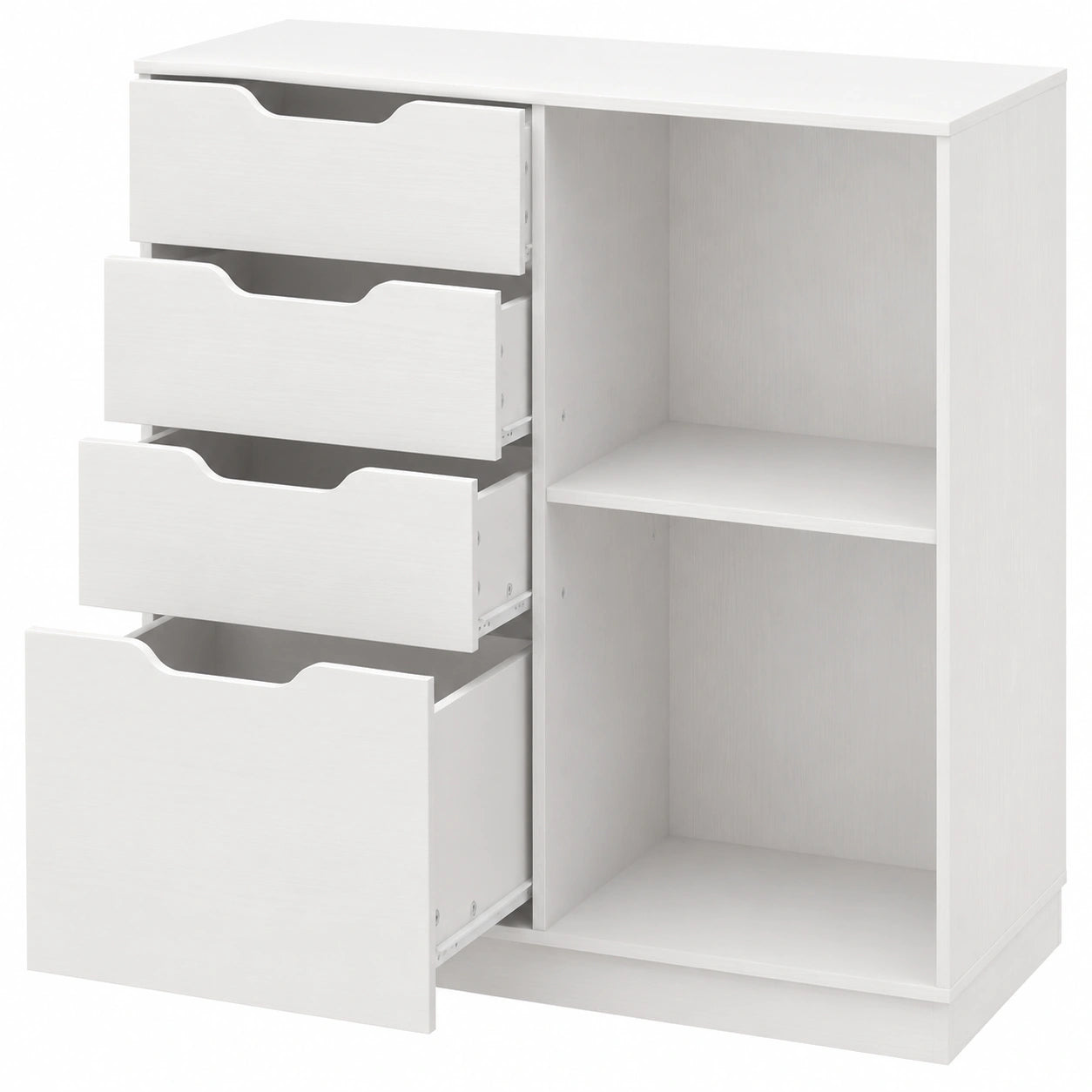 classeur-lateral-en-bois-a-4-tiroirs-format-a4-avec-etagere-ouverte-tldzfi3281ez