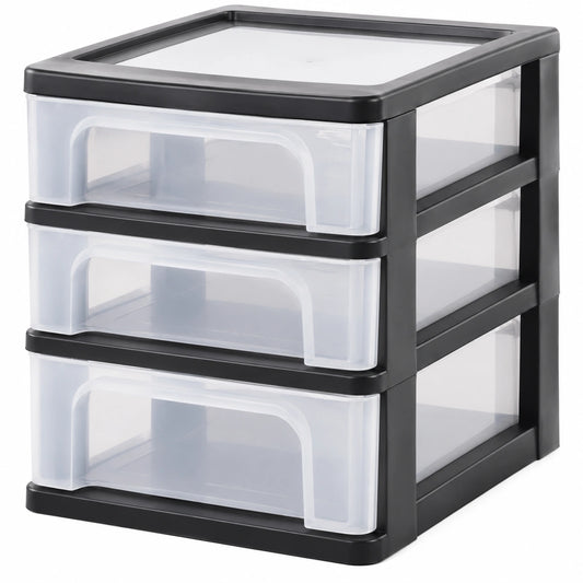 tour-de-rangement-plastique-3-tiroirs-a4-noir-qtgyvg3263oc