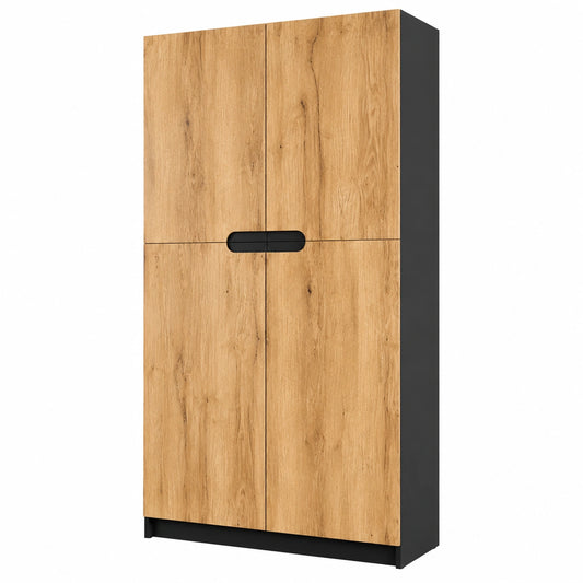 armoire-de-bureau-haute-avec-compartiments-et-portes-noir-et-chene-kggdpl3286wy